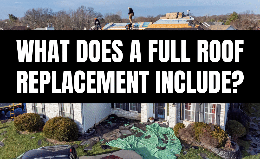 What Does a Full Roof Replacement Include?